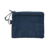 MUJI OHG87A3S Polyester Double Zipper Case Navy S