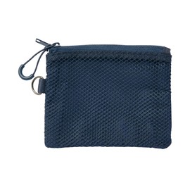 MUJI OHG87A3S Polyester Double Zipper Case Navy S