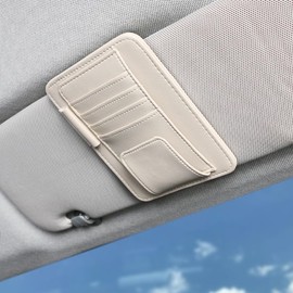 geneX Car Supplies, Car Supplies, Sun Visor Mounting, Card Holder, Glasses Holder, Pen Holder, Small Storage, Convenient Goods