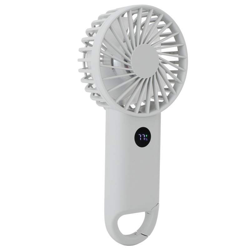 Handheld Fan Multifunction 100 Levels Stepless Speed Intelligent Digital Display
