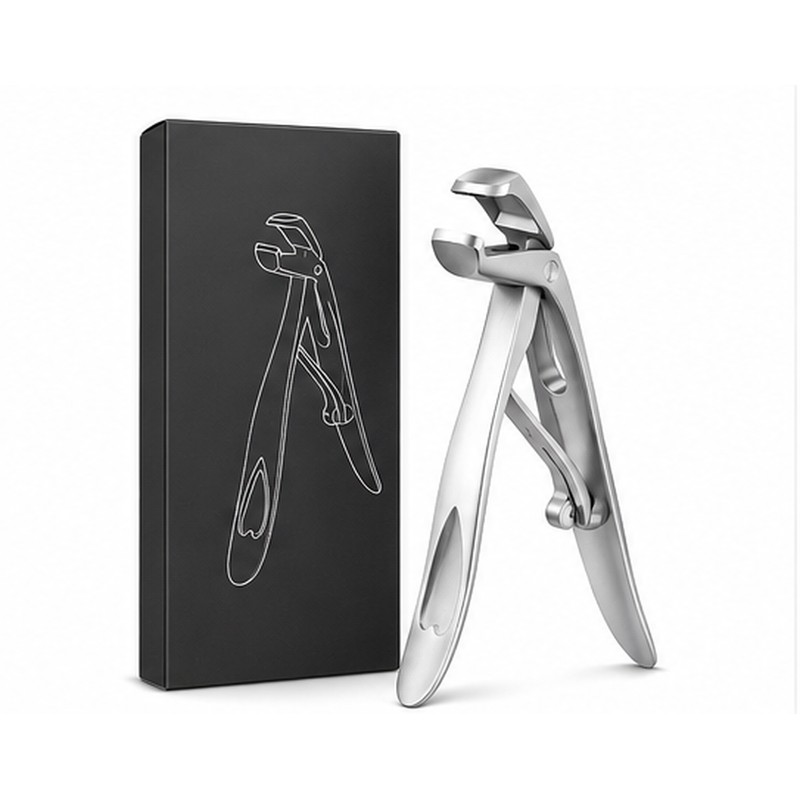 Wide Jaw Toenail Clippers for Thick Nails – Angled Head