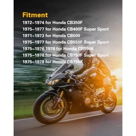 OCPTY Voltage Rectifier Regulator Fits 1972-1974 for Honda CB500 1975-1977 for Honda CB550F 1975-1978 for Honda CB550K 1971-1974 for Honda CB750 1975-1978 for Honda CB750K 31400-300-035 Rectifier