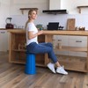 ALEVMOOM Telescoping Stool Collapsible Stool with Cushion,Lightweight Yet More Sturdy