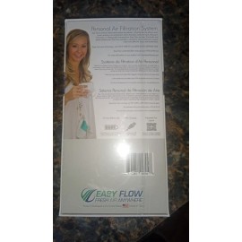Easy Flow Fresh Air Anywhere Personal Air Filtration System New,