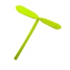 NOVELTY GIANT WWW.NOVELTYGIANT.COM Miniature Multicolored Plastic Helicopter Twirling Toy Approx