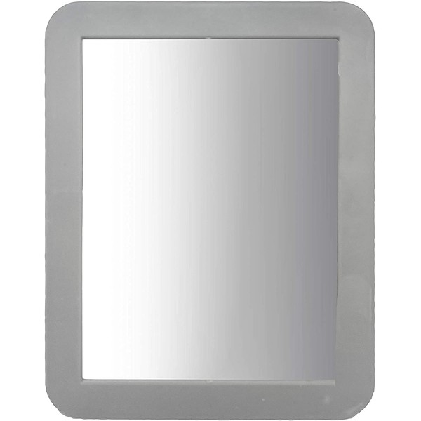 Blondee's Magnetic Locker Mirror (Grey), Assorted, 5x7 and 5.75x9.5