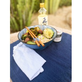 Japanese Seasonings Gourmet Gift Set - Tastes of Japan - Artisanal Spice Blends Six Pack - Non GMO, All Natural, Small Batch - Made By Hand in USA - Gustus Vitae - #523