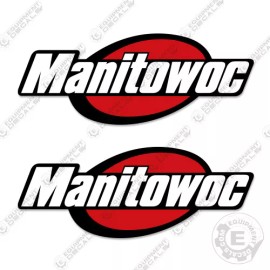 Aftermarket Fits Manitowoc Decal Kit (Set of 2) Crane Replacement Decals