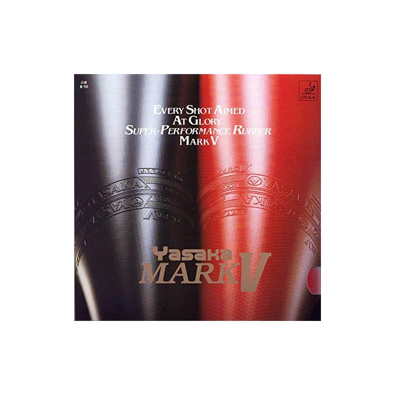 Yasaka Rubber Mark V, options 1,5 mm, black