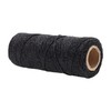 Mandala Crafts Metallic Bakers Twine for Gift Wrapping Twine Black