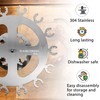 Flame Fingers XL Chicken Grill Rack - Holds 18 Legs,