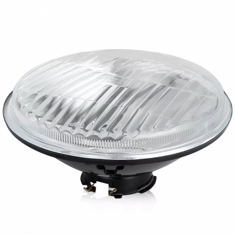 Bricologht 4x 5.75" 5-3/4" GLASS LED Headlights High-Low Beam For