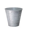 Antikas - Flower Pot Small Antique Zinc Planter Table Bucket