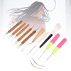 12pcs Dreadlocks Tool Set Dreadlocks Crochet Hook Hair Locking Tool
