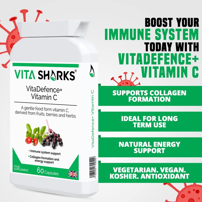VitaDefence+ Vitamin C - Bespoke Potent & Comprehensive All-in-One Vegan