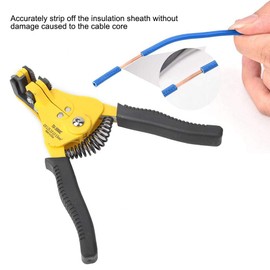 Wire Stripping Pliers, Automatic Wire Stripper Pliers Electricians Cable Stripping Tool 0.9/1.25/2.0/3.5/5.5mm