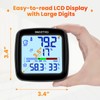 SMARTRO SC92 Professional Indoor Outdoor Thermometer Wireless Digital Hygrometer Room
