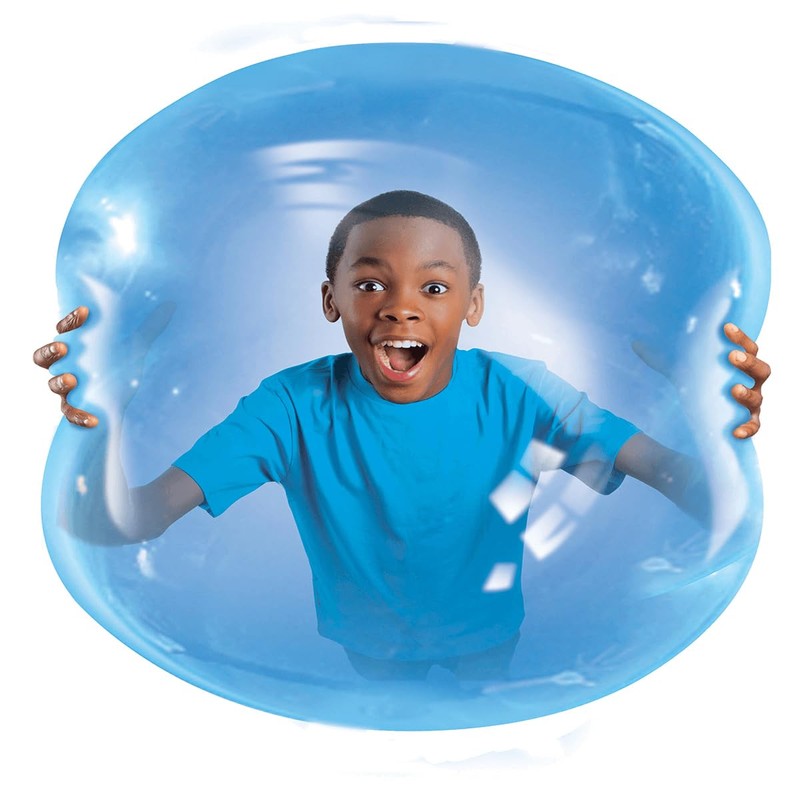 Wubble Super Bubble Ball - Blue (With Pump) | Looks