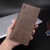 Unbranded RFID Leather Long Wallet for Men Cowboy Western Bifold