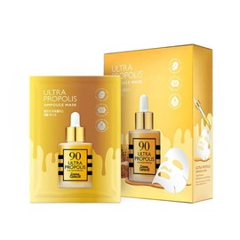 Jaminegyeong 90프로폴리스 마스크팩 20매 (2box) 90% Propolis Mask Pack 20 Sheets (2 boxes)