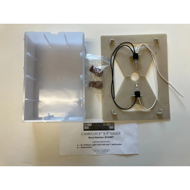 Kerr Lighting (2-Pack) Kerr Lighting Camelot Paver Light (6" x