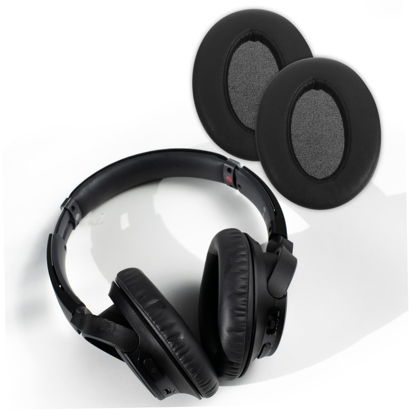 KICHOUSE 2pcs Ear Pads Replacement for Wh-xbn Headphones Ergonomic Headphone