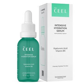 The Ceel Suero De Ácido Hialurónico Para El Rostro | Suero Hidratante Con Ácido Hialurónico Y Vitamina B5 | Hidrata, Rellena Y Suaviza Para Un Brillo Juvenil | Fórmula 1 Onza Líquida (Paquete De 1