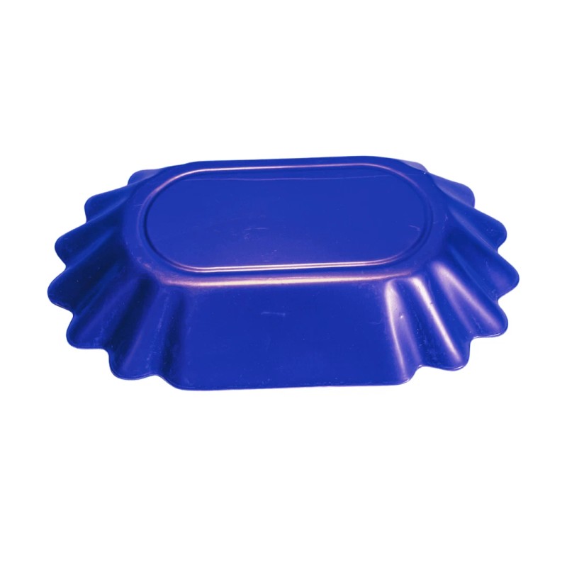 rattleware Oval Coffee Bean Tray, Blue, Dozen, 40006