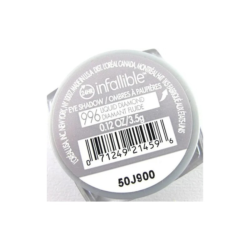 Sombra De Ojos Loreal 24 Hr Infallible 3.5g Diferentes Tonos