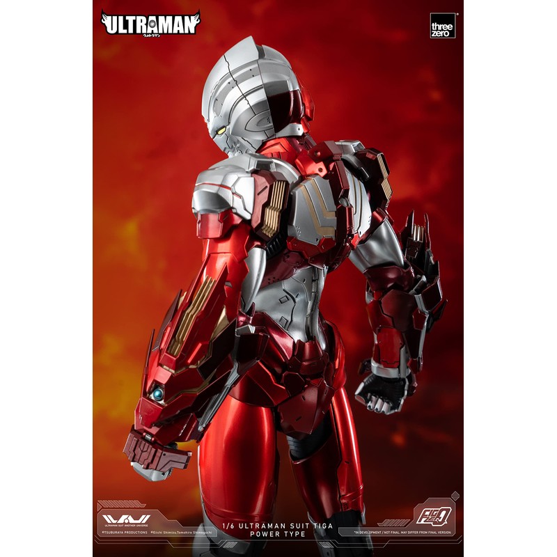 threezero Ultraman Suit Tiga Power Type FigZero 1:6 Scale Figure