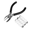 Jewelry Wire Straightener and Nylon Pliers, Durable Soft Jaw Jewelry