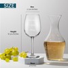 shop4ever Bad Assy Sassy Classy Pour Line Engraved Stemmed Wine