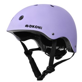 Kids Bike Helmet, Adjustable and Multi-Sport, from Toddler to Youth, 3 Sizes (Purple, Medium:20.5-22inch(52-56cm))
