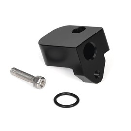 JADSOrBoBi MAP Sensor Spacer Kit Compatible with 2017-2024 Chevy Silverado GMC Sierra 2500HD 3500HD 6.6L Diesel, Billet Aluminum, Black Anodized