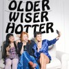 Older Wiser Hotter Banner Glitter Fun Birthday Party Decorations Happy