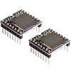 DFPlayer Mini MP3 Player Module MP3 Voice Module TF Card and USB Disk 2 Pieces DFPlayer Mini MP3 Player Module MP3 Voice Module TF Card and USB Disk