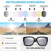 URUMQI Polarized Sunglasses Fit Over Glasses for Women, Wrap-around Driving