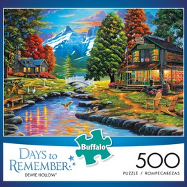 Buffalo Games - Days to Remember - Dewie Hollow - 500 Piece Jigsaw Puzzle