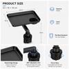 360° Rotating Car Cup Holder Tray for Storage – Universal