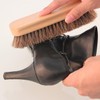 Cepillo para Zapatos de Crin de Caballo y Madera IMUSINICE