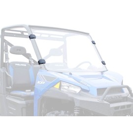 SuperATV Heavy-Duty Windshield Mounting Clamp Kit [Set of 4 Clamps] - Universal Fit | Fits Any Roll Cage | Handles up to 31 lbs. of Force | UTV Accessories
