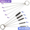 Tuperoymse Airbrush Cleaning Kit Airbrush Nozzle Cap Kit and Airbrush