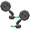 SHEJISI Motorcycle Bar End Mirrors (Pack of 2), Fits 1/2"