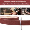 320 Grit Continuous Sandpaper Roll,1" x 32.15 Feet Emery Cloth