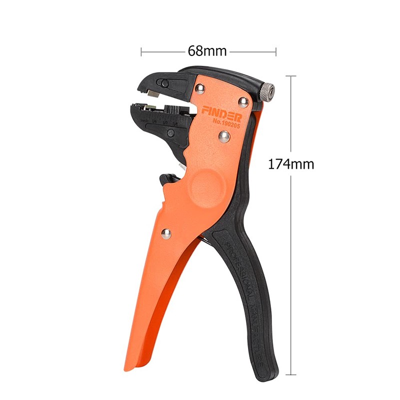 Convy Automatic Wire Stripping Tool, 0.2-6 mm, Red, convy-GJ111EU