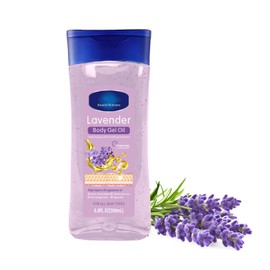 Lavender Body Oil Gel- Body Moisturising for Women Relaxing Skin Care - Vitamin E Oil For Skin - Body Moisturiser for Anti-Wrinkles & Reduce Fine Lines - Body Oil For Women - Hydrating Body Skin Care