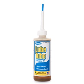 ComStar Lube Tube, All-Purpose Lubricating Oil, Precision Telescopic Spout for Hard-to-Reach Areas, Non-Detergent Formula for Long-Lasting Performance, Ideal for Tools & Machinery, 4 Oz (45-315)