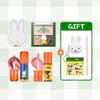 Rom&nd [rom&nd | miffy] miffy Stationery 4-item Set (+ miffy Tint Tube Cap / Bullet Brush / miffy Big Removable Sticker Gift)