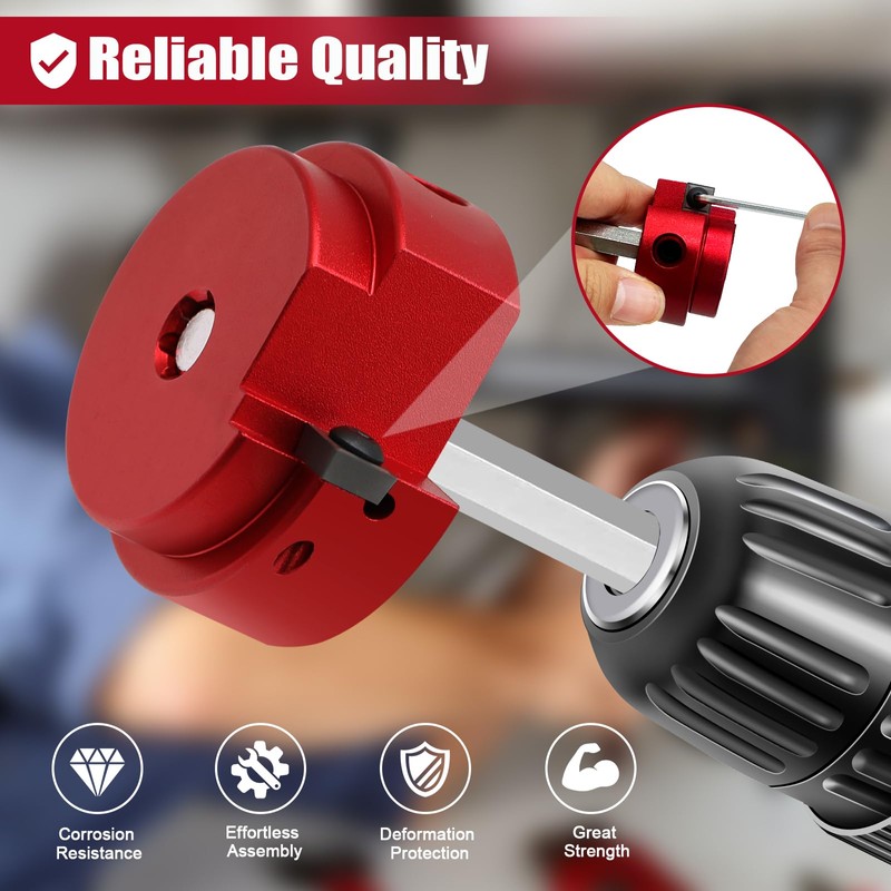 8Pcs PVC Pipe Reamer, Plastic PVC Pipe Fitting Reamer Plumbing