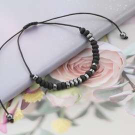 80s Band Morse Code Necklace Bracelet Blockhead Gift Music Festival Concert Jewelry 80s Music Fan Stuff (BLOCKHEAD morse code BR ca)